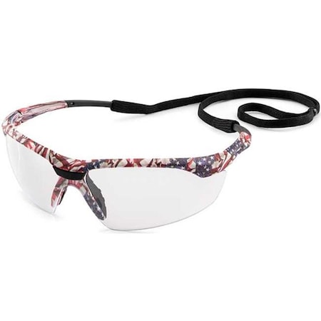 Gateway Safety Gateway Safety 280318171 Old Glory Camo & Clear Conqueror Safety Glasses 280318171